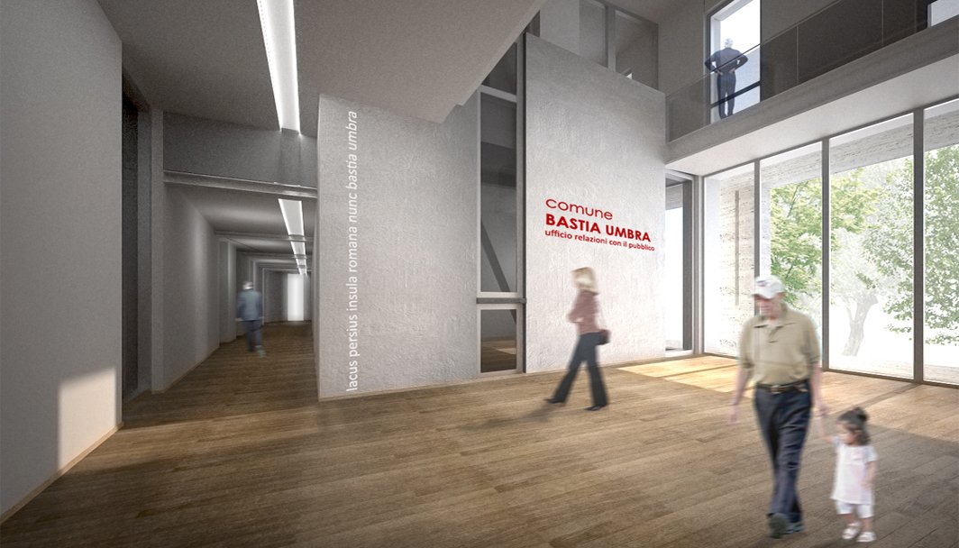 progetto definitivo di riqualificazione del municipio di bastia umbra